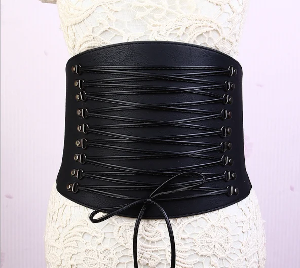 
2019 hot sales ylm Fashion Girls Retro Tie rope Bohemian style bead belt Waistband women Wide waist decoration waist belt 