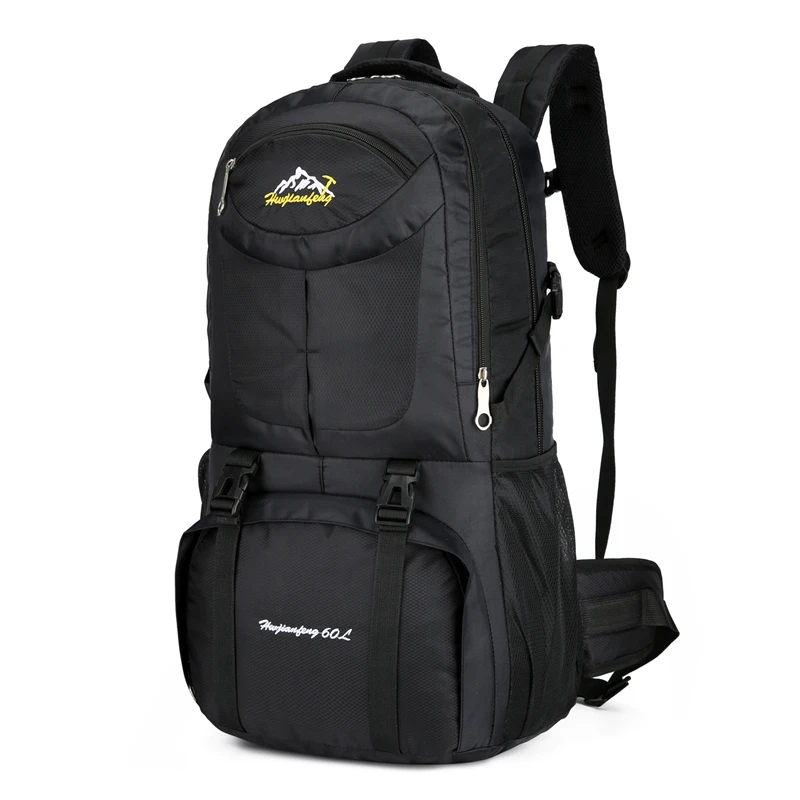 

Customized Outdoor Hiking Camping Backpack 60L Waterproof Travel Backpack, Black/green/blue/red/orange/dark blue