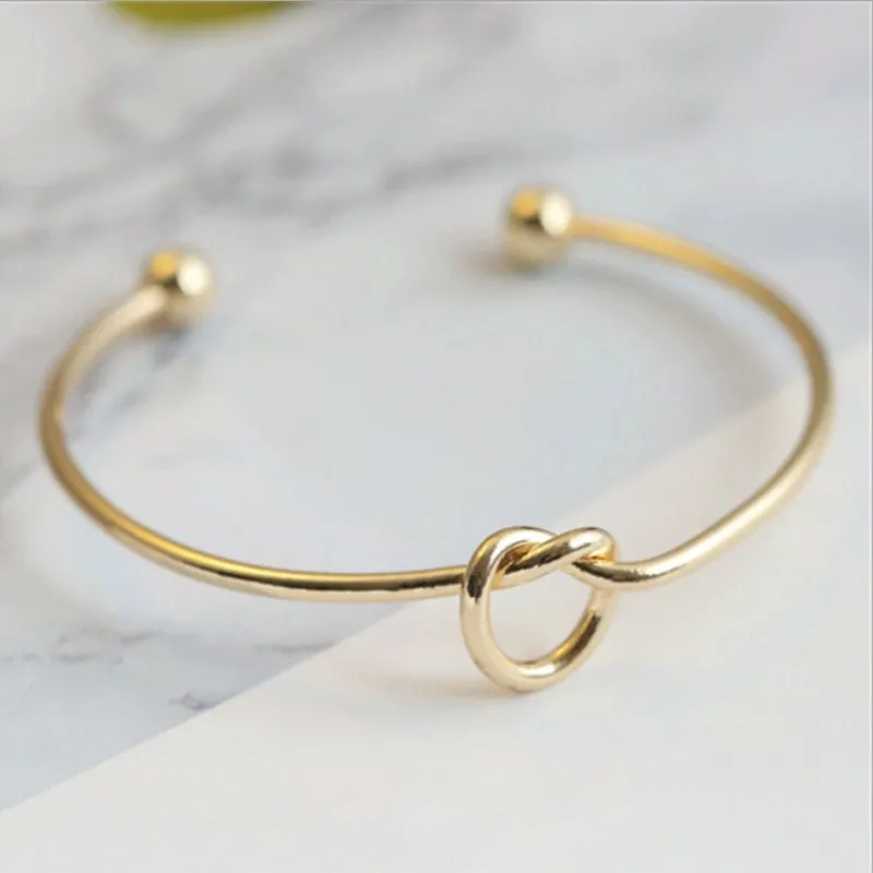 

Shangjie OEM Open bracelet dainty charms for bracelets bulk cute invisawear cuff bangles bracelet, Sliver/gold