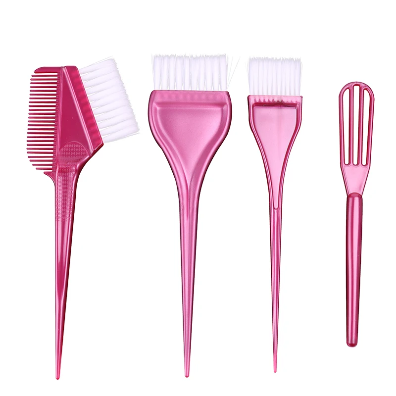 

Hair Color Dye Comb Brushes Tool Kit Set Tint Coloring, White, red