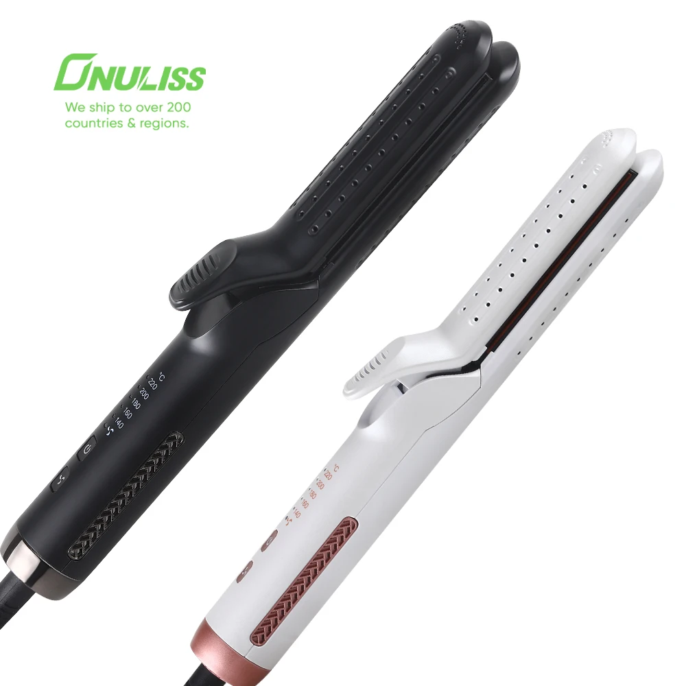 

2 In 1 Hair Straightener and Curler Flat Iron Air Flow Hair Straightener with Cooling Function