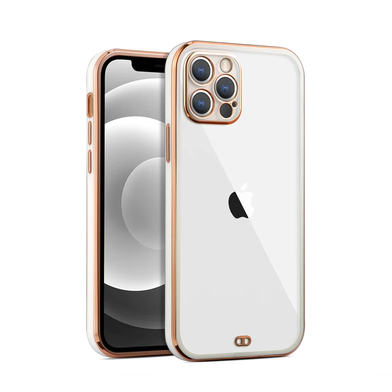 

For Samsung A52 A72 Luxury Electroplate cover Bumper Case Full Body Slim Protective Camera Hole Phone Case Electroplating case