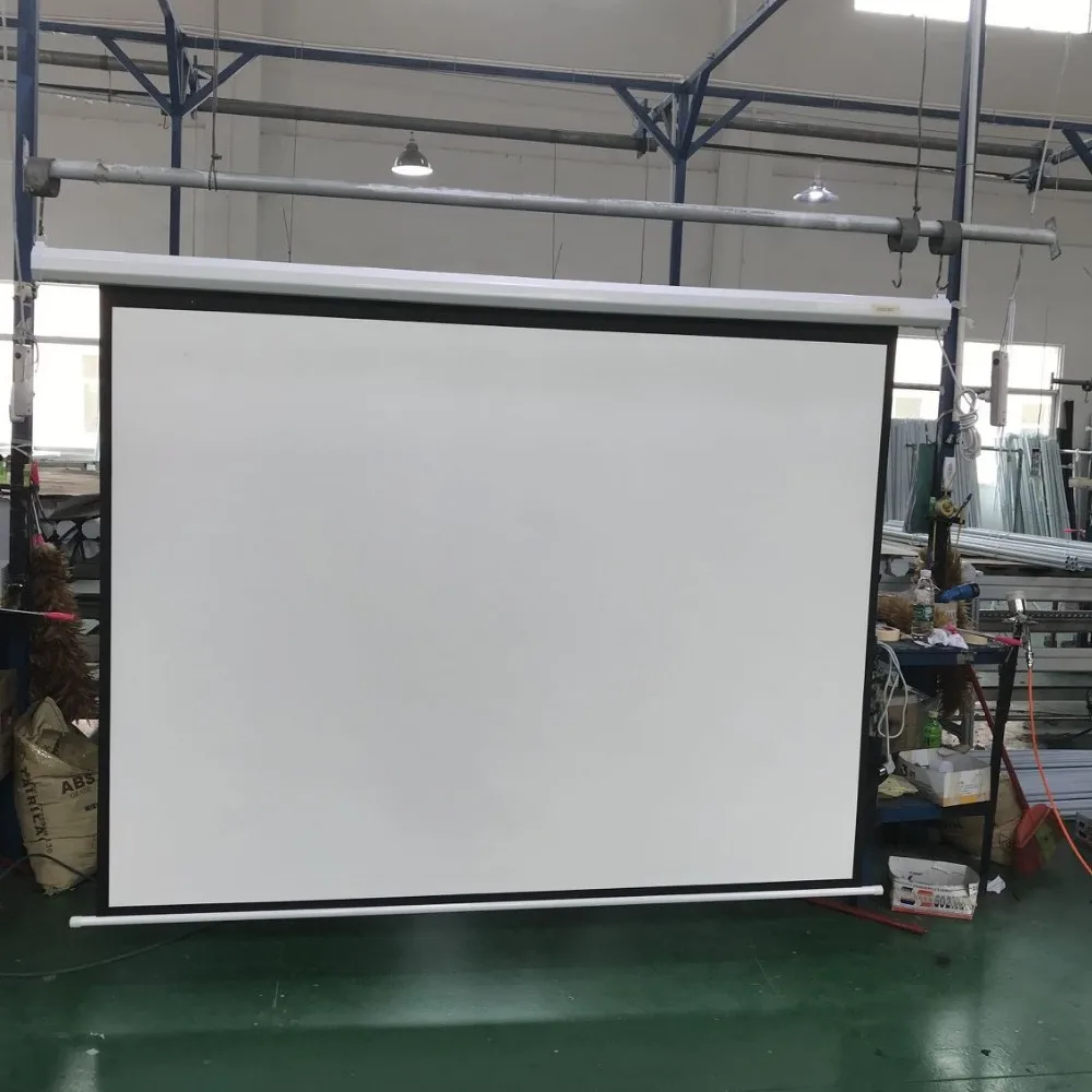 120" Electric Projector Projection Screen Motorised Remote Home Cinema PURE 16:9 