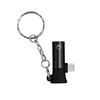 New Product Key Chain Headphone and Charging Conversion Type C Adapter
