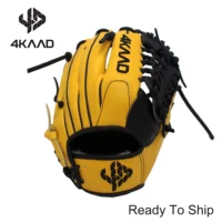 

4KAAD High quality US Steerhide leather baseball glove infield 11.25 inch T web left hand throw