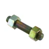 Fasteners supplier Zinc Nickle astm a193 b7 b7m stud bolt with hex nut