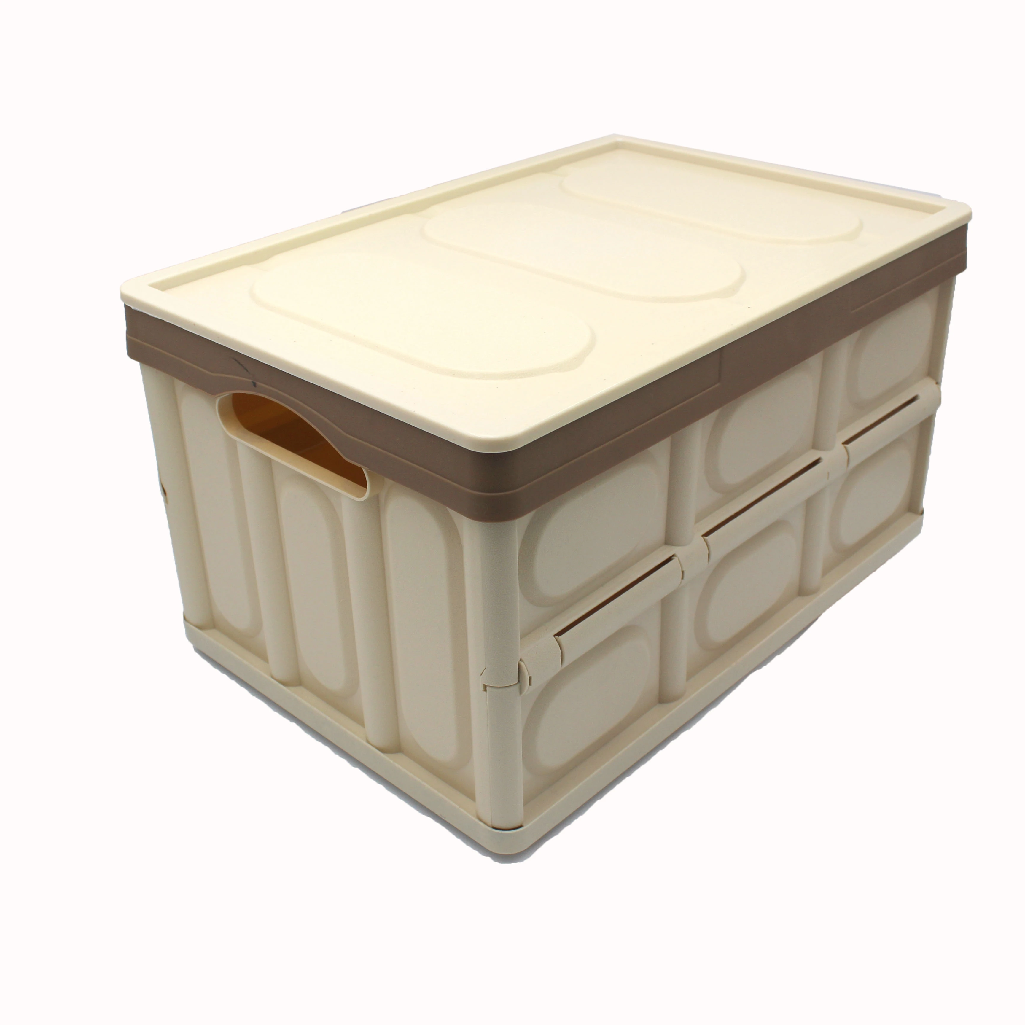 

Plastic folding car trunk organizer square plastic box with lid, Customized color
