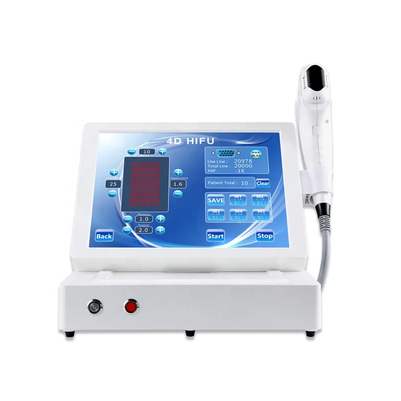 

Beauty salon use 4D HIFU for face lifting 4D HIFU anti wrinkle 4D HIFU slimming machine