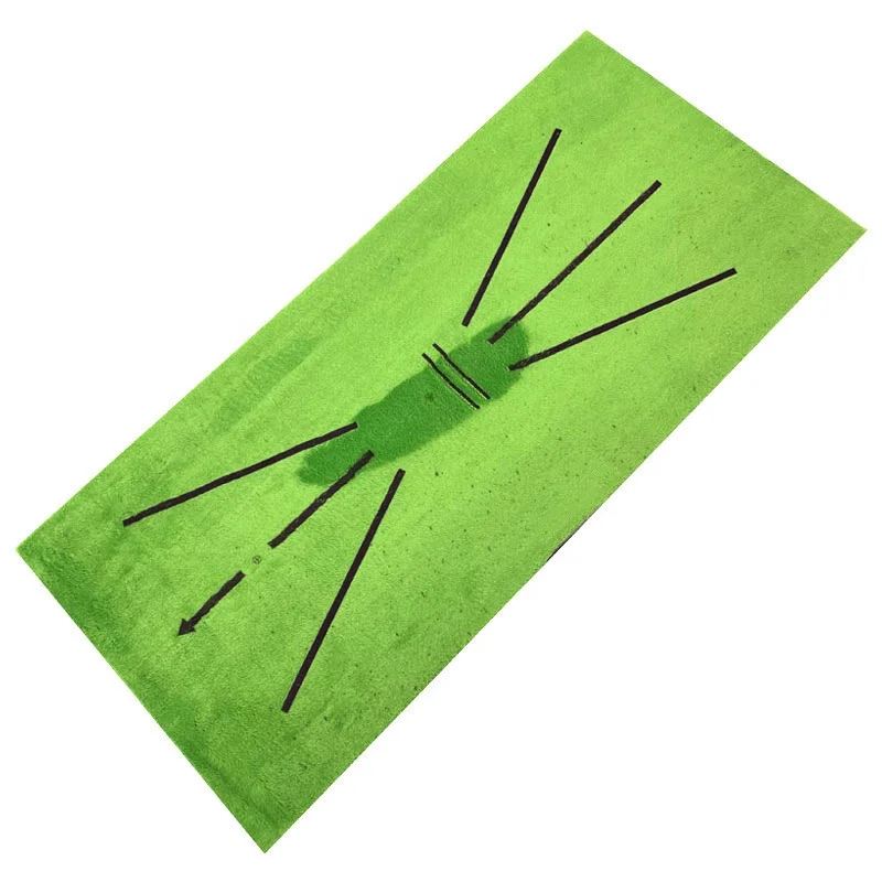 

2021 new design OEM  anti slip training tees rubber golf mat, Customized color