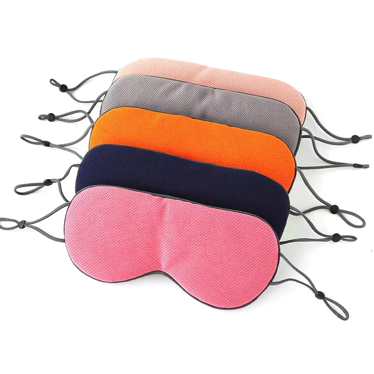 

Meditation Sleep Eye Mask for Sleeping Comfortable Breathable Soft Cool Warm Feeling Dual-purpose 3D Fabric Travel Regular Size