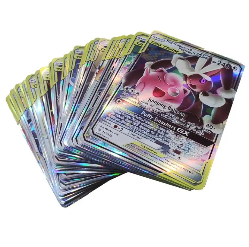 

Pokemon Trading Card Game TCG 100 Card Lot GX EX MEGA Energy Trainer Cards