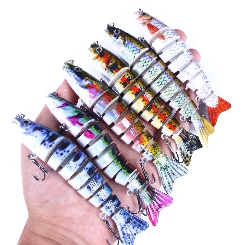 Wholesale Fishing Lures 5inch 18g Hard Jointed Bass Fishing Lures for Fishing
