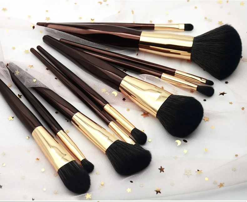 
Wholesale Professional Makeup brush Set Facial Cosmetic Brush Make Up 10pcs 