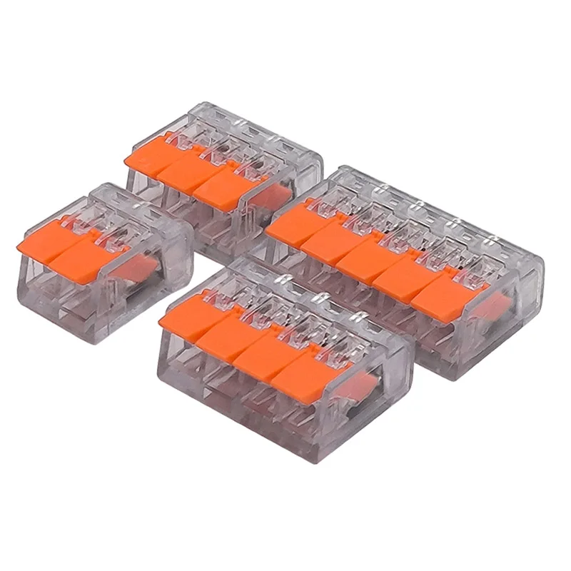 

222-413 Spring Terminal Blocks Electric Cable Lever Wire Connectors - Electrical Equipment & Supplies Connectors & Terminals