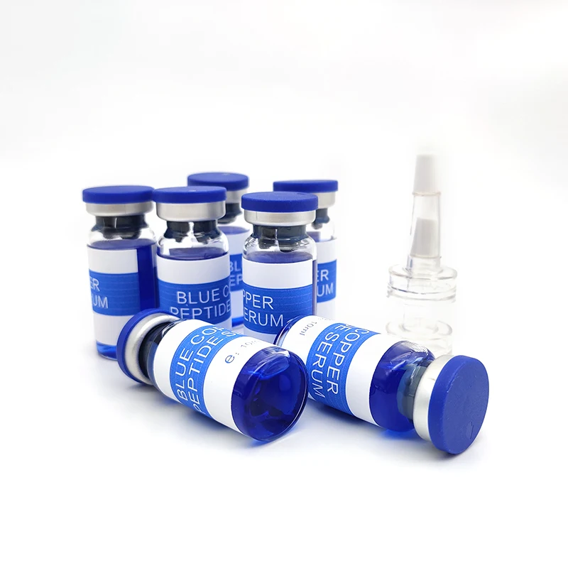 

High Quality Repairing Blue Copper Peptide Serum Firming Anti Wrinkle Skin Face Ghk-cu Peptide Serum