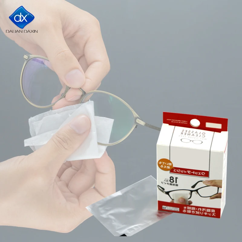 

Private Label Factory Supply Manufacture In China Cheap Alcoholic Cleaning Top Quality Glasses Wet Wipes
