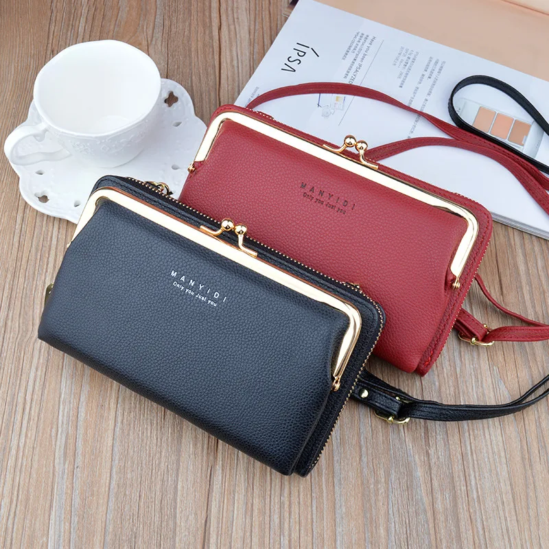 

2021 new design wallets for women fashionable leather wallet