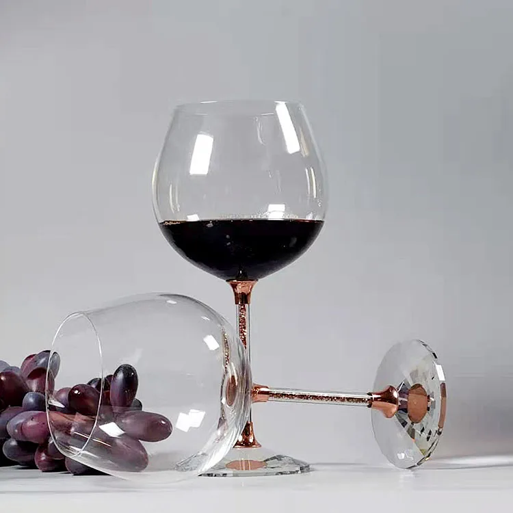 

Red wine glass manufacturers wholesale custom champagne wine glasses crystal diamond wine glasses