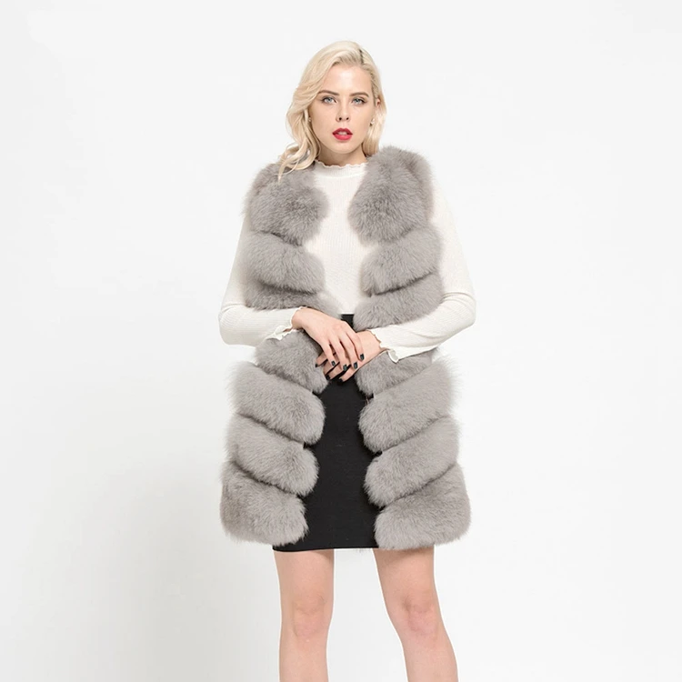 

Beautiful Elegant Thick Warm black Fur Vest