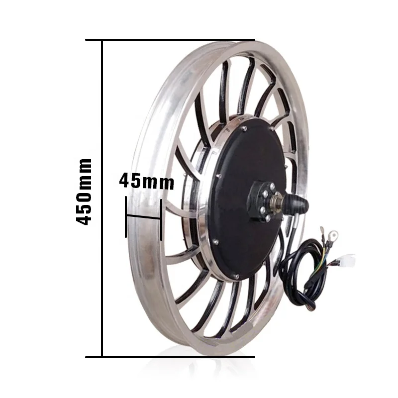 

20inch 36V 48V 1000W Front Drive Hub Motor with Inflatable Tyre for Electric Rickshaw