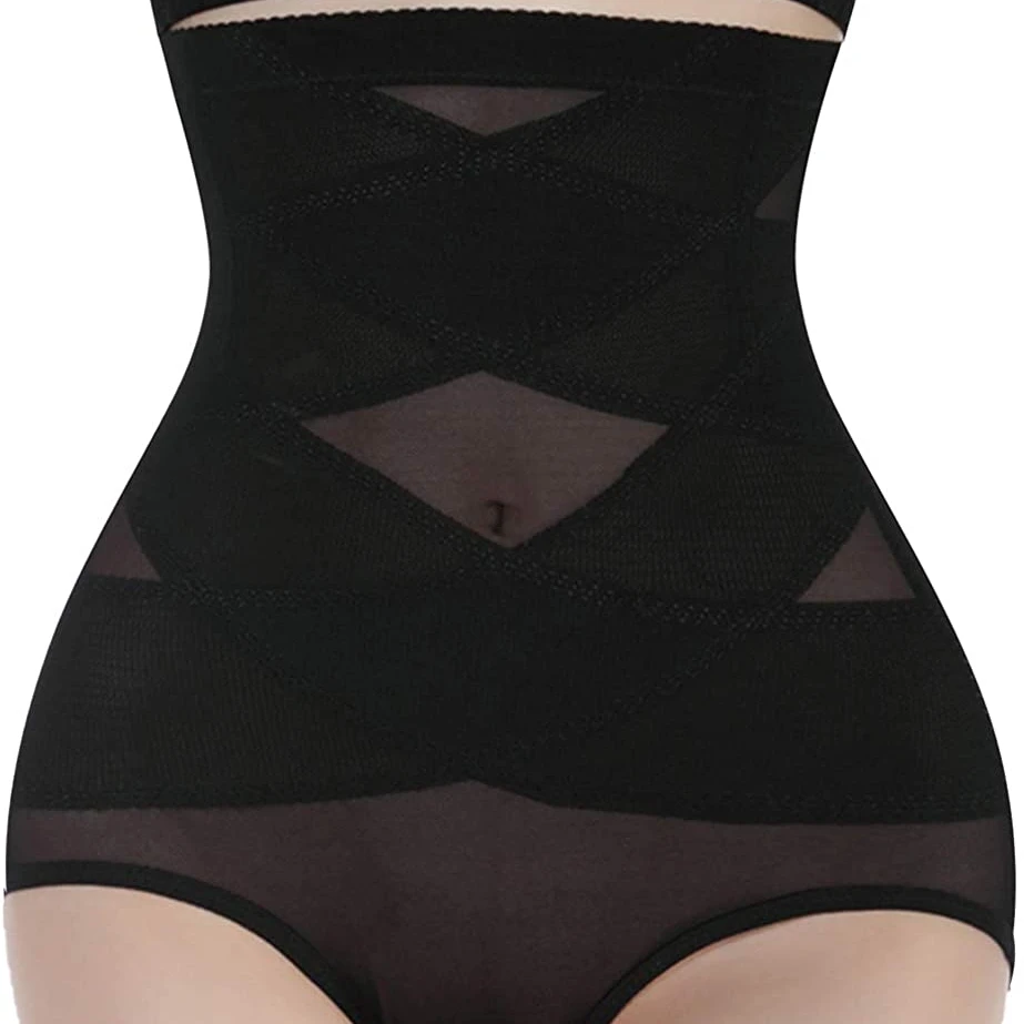 

Women Perfect Butt Lifter Shapewear Hi-Waist Double Tummy Control Panty Waist Trainer Body Shaper, Customized color
