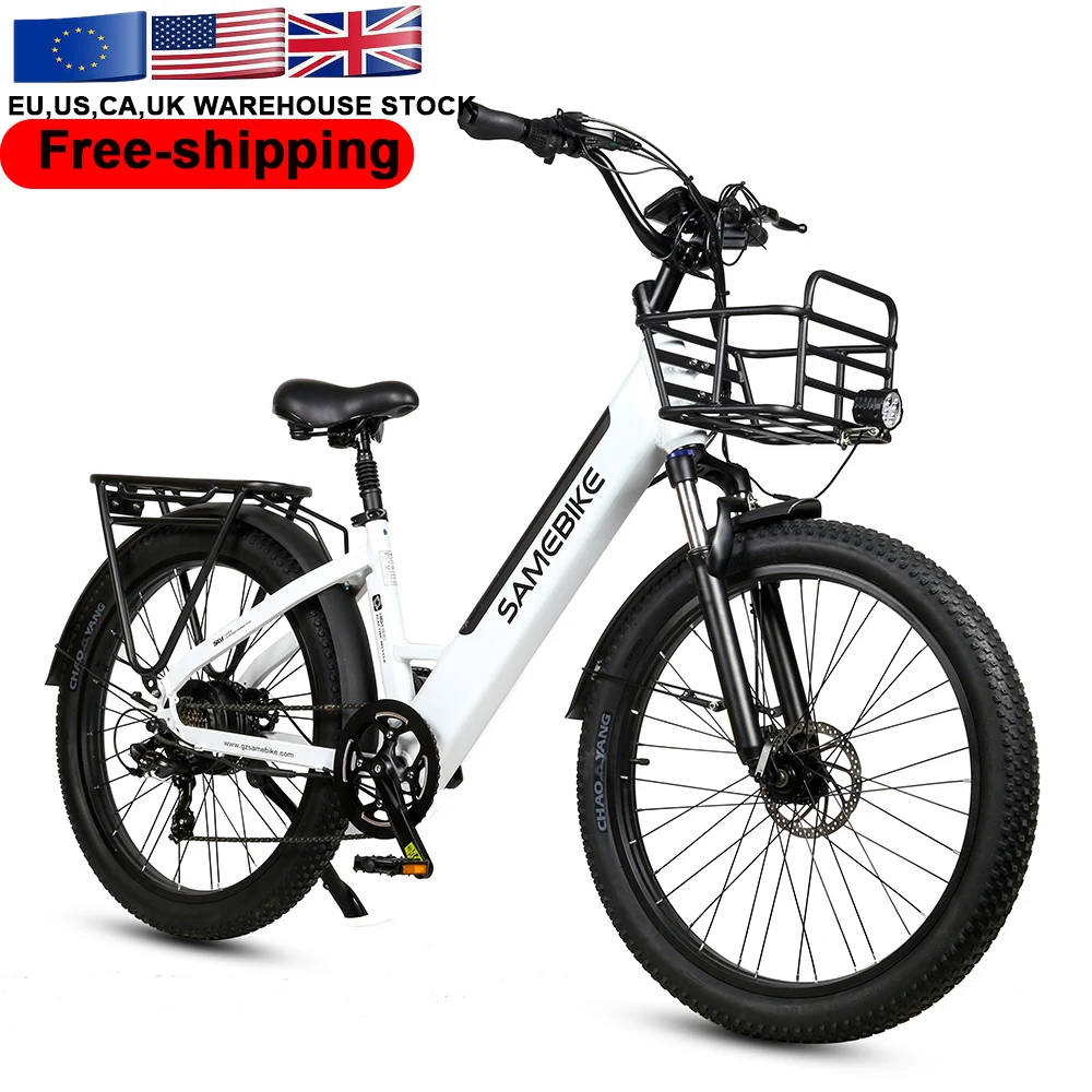 

2024 New arrival ready to ship spoke rim 750w 48v 14ah electric moped electric city bike