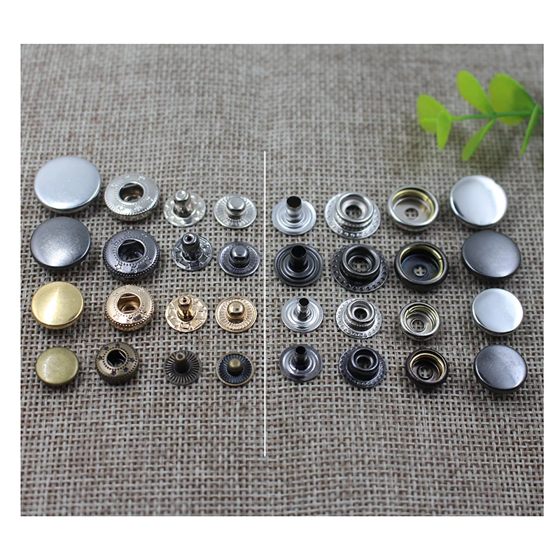 

Factory custom spring metal brass Snap button for clothing, Nickel,antique brass,gun metal,gold