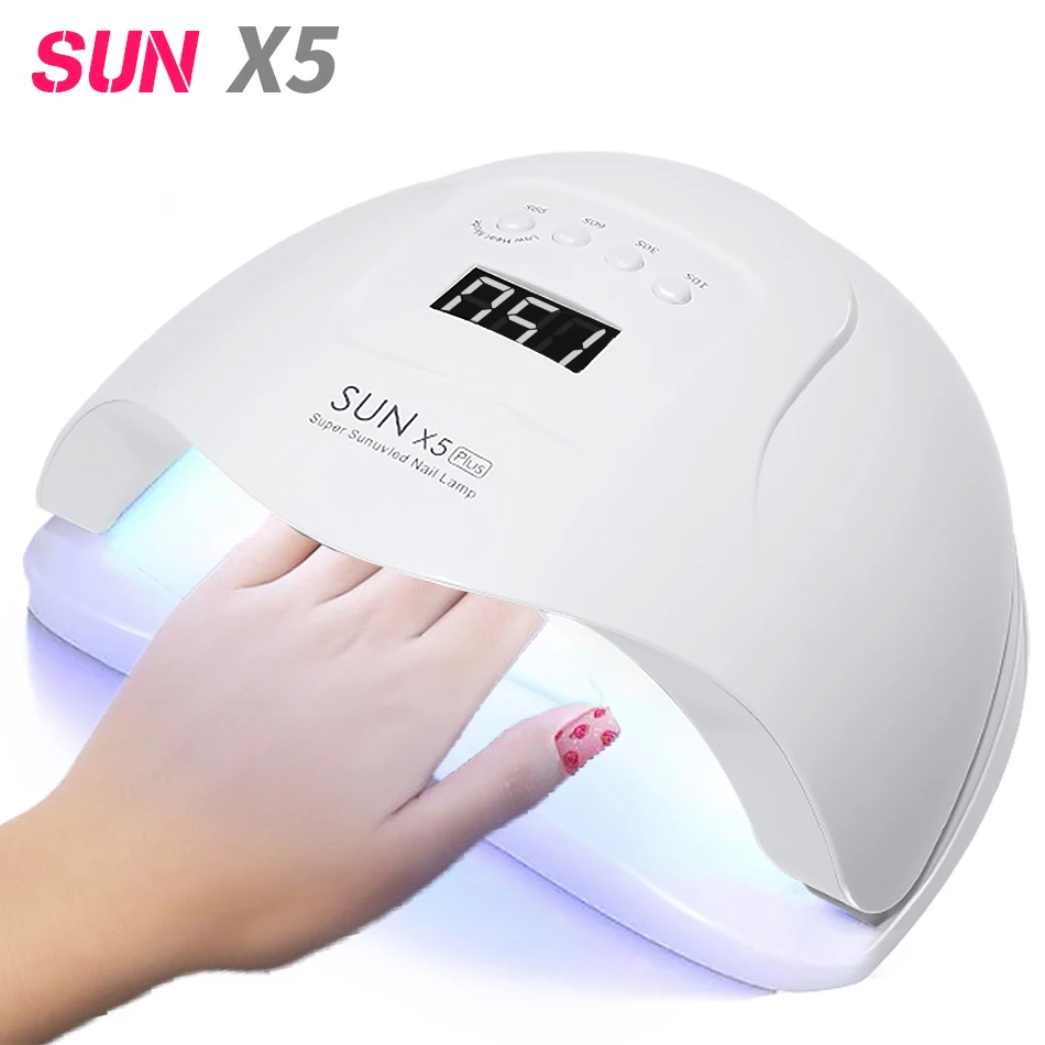 

Gelpal SUN X5 Plus Nails Dryer 80W Gel Polish Drying Lamp Nail Curing Lamp Dryer UV LED Nail Lamp For Manicure, White