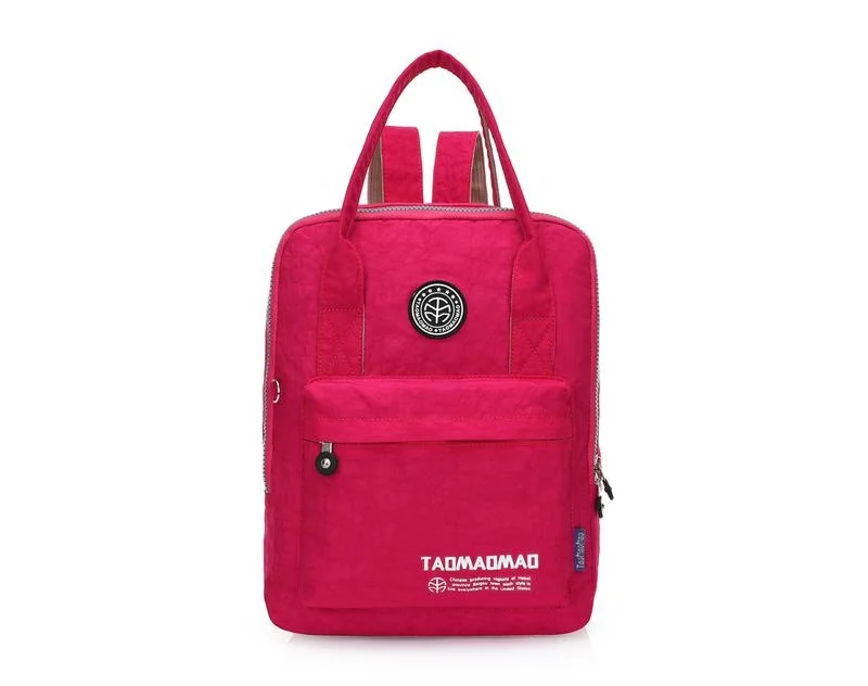 

Multifunctional lady water repellent nylon laptop daily school street shopping travel backpack college