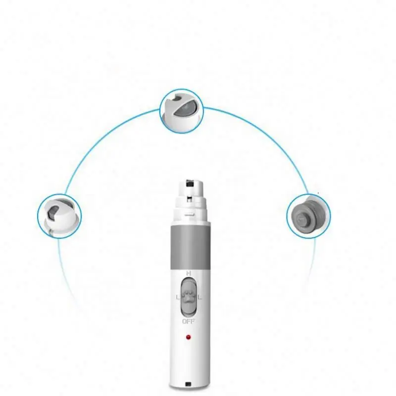 

Usb charging dog nail grinders MgT8 pet grooming tools pets nail trimmer