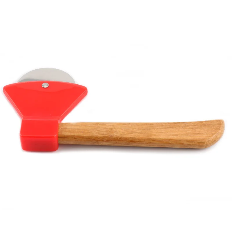 Pizza Cutters With Wooden Handle