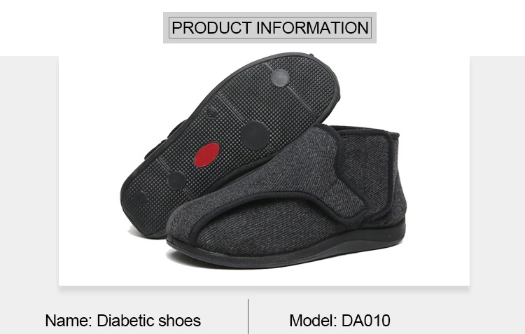 New Comfortable Soft Safety Diabetic Casual Men's Medical Shoes