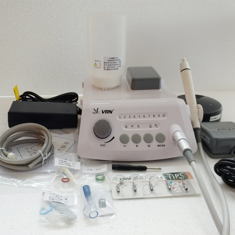 Dental Led Wireless Control Scaler With Autowater Supply Detachable Led Handpiece Ems Air