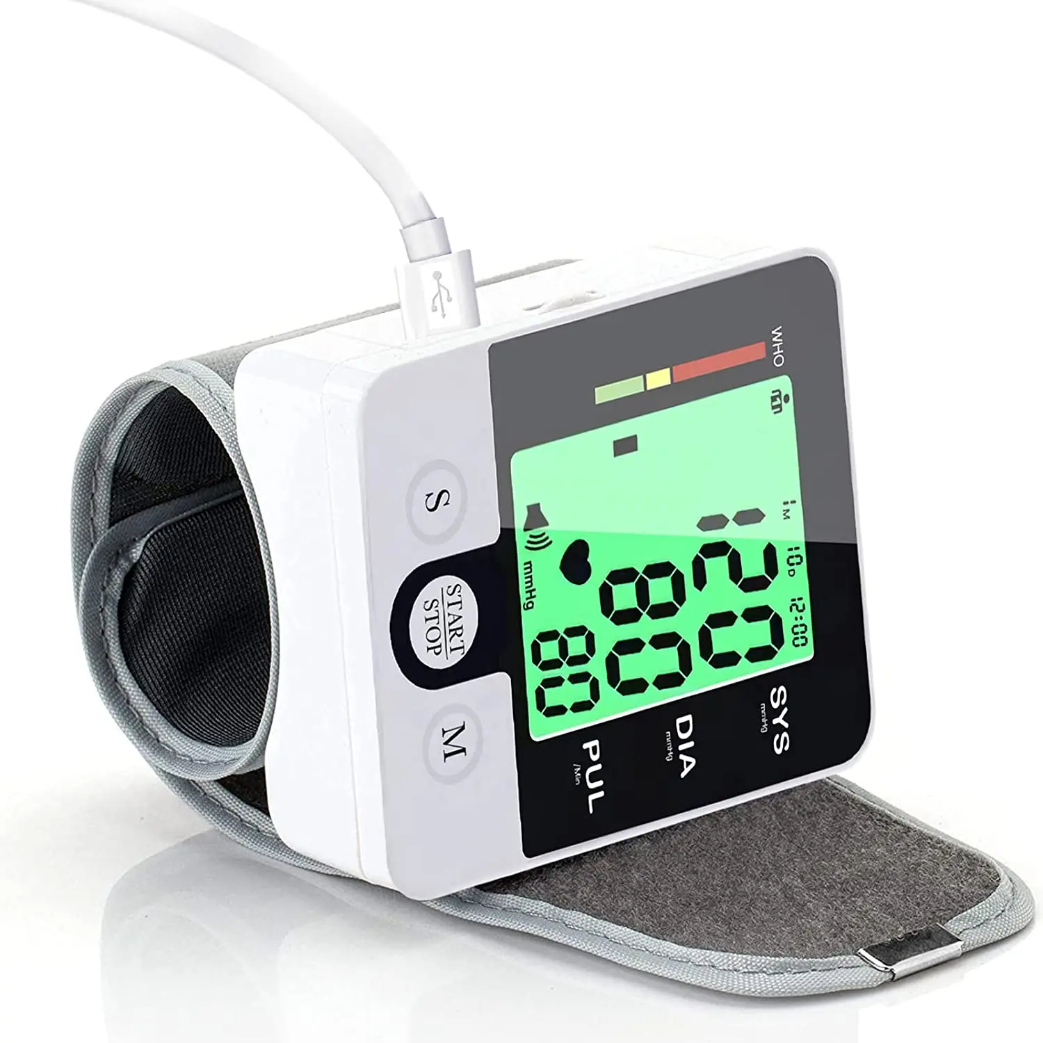 

CE Approved Hot Sell in Amazon Ambulatory Blood Pressure Monitor With USB charged And Three Color Made In Big Factory