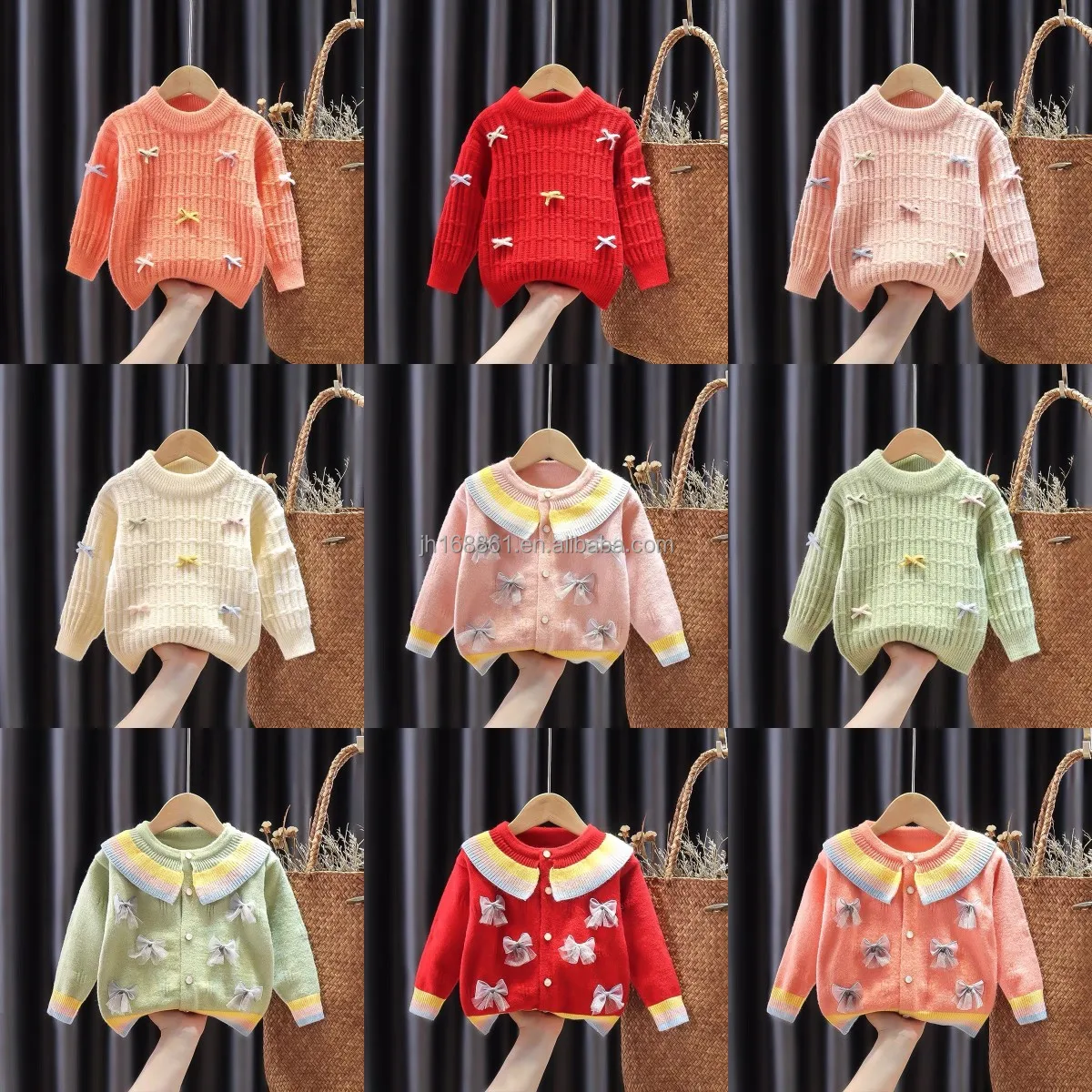 

Boys clothing fall pullover sweater children organic cotton cardigan sweaters, girls wool warm knitted sweaters wholesale, Picture