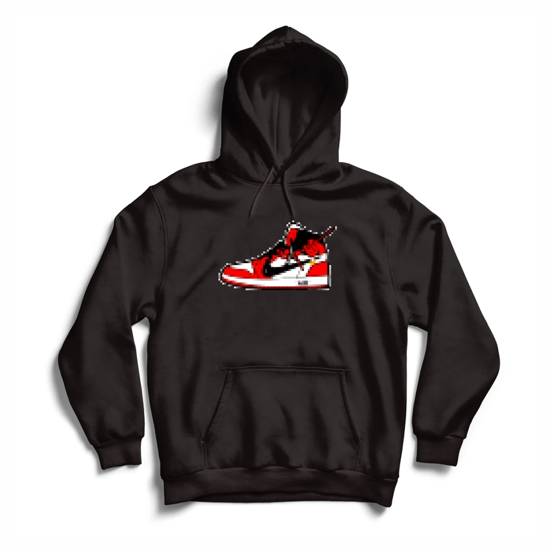 Custom high quality hiphop Oversized Pullover Hoodie Men's Printing Streetwear Hoodie  Sneakers hoodie
