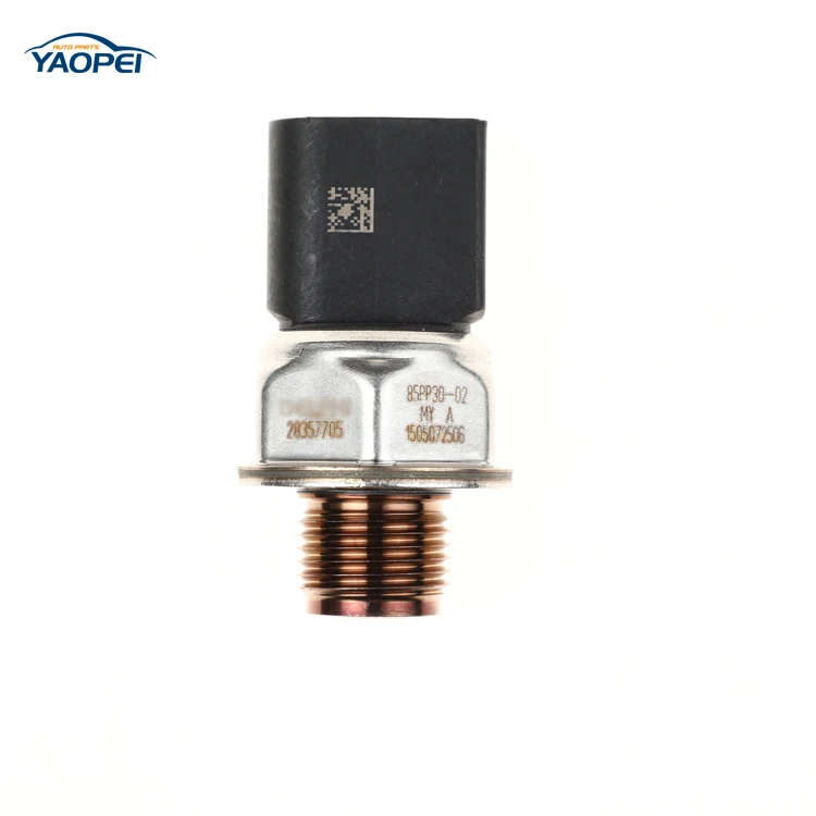 

100003587 Fuel Rail Pressure Sensor For TUCSON 85PP3002 28357705 85PP3002 96868901 314004A700 4802196 R9144Z300A 28231471, As pictured