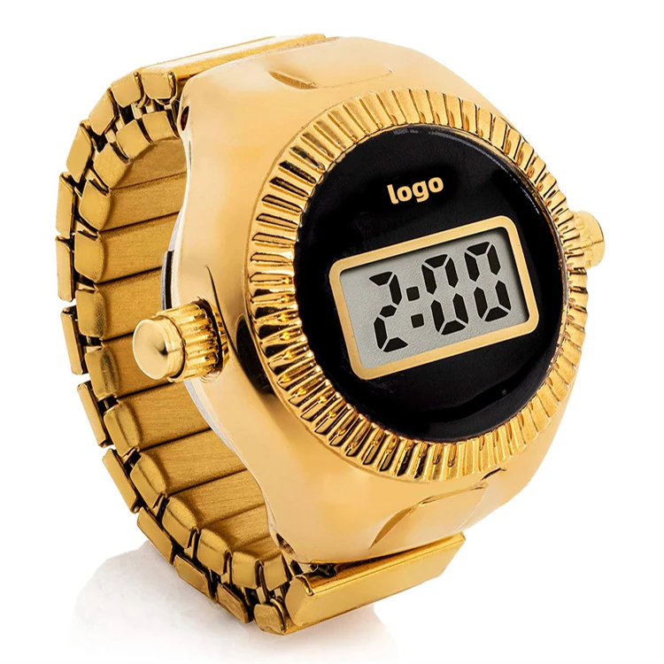 

Drop Shipping Unisex Digital Ring Jewelry Watch Manufacturing Movement  Ring Watch, Picture shows