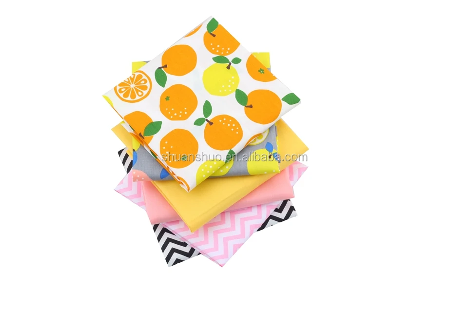 Simple Pears Pattern Printing Fabric Handmade Diy Sewing