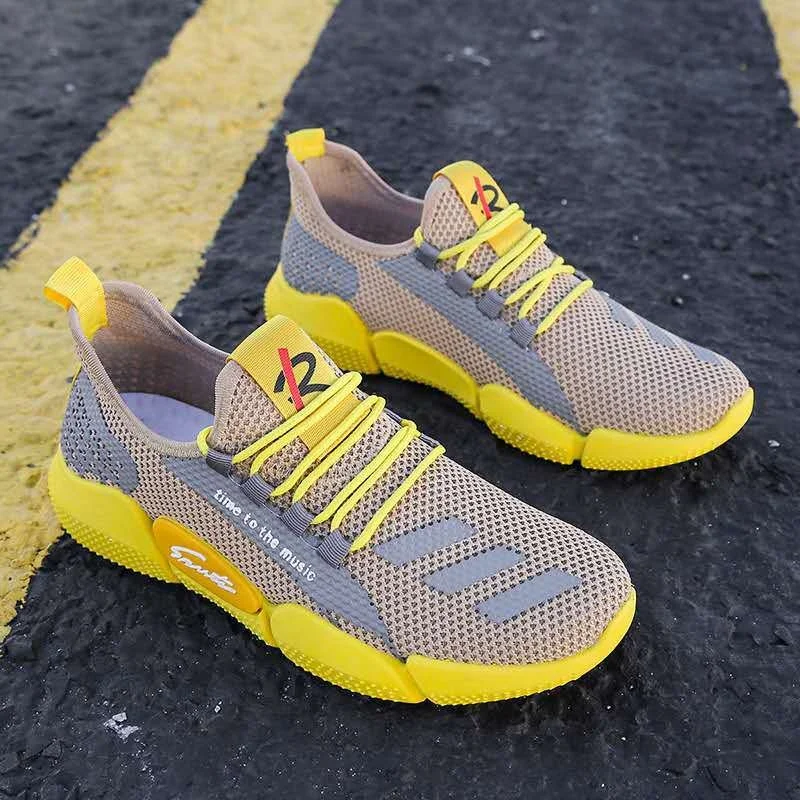 

2021 New Men Casual Cheap shoes hot sale sport Shoes Fashion Casual No-slip Men sports running shoes, Picture