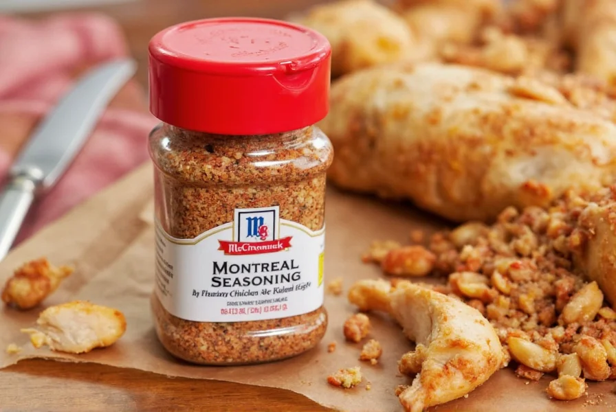 Spice Shopping Cart with Different Montreal Seasoning Brands