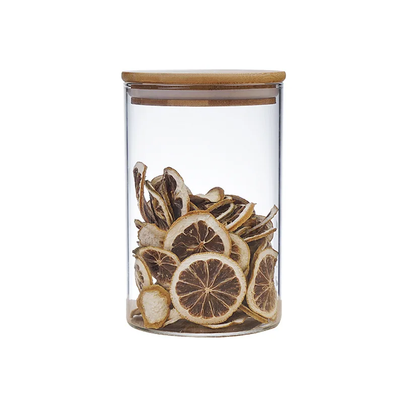 Wholesale Clear Heat Resistant Glass Candle Jars With Wood Lid Buy
