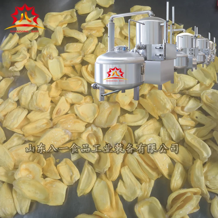 automatic carrot chips vacuum fryer