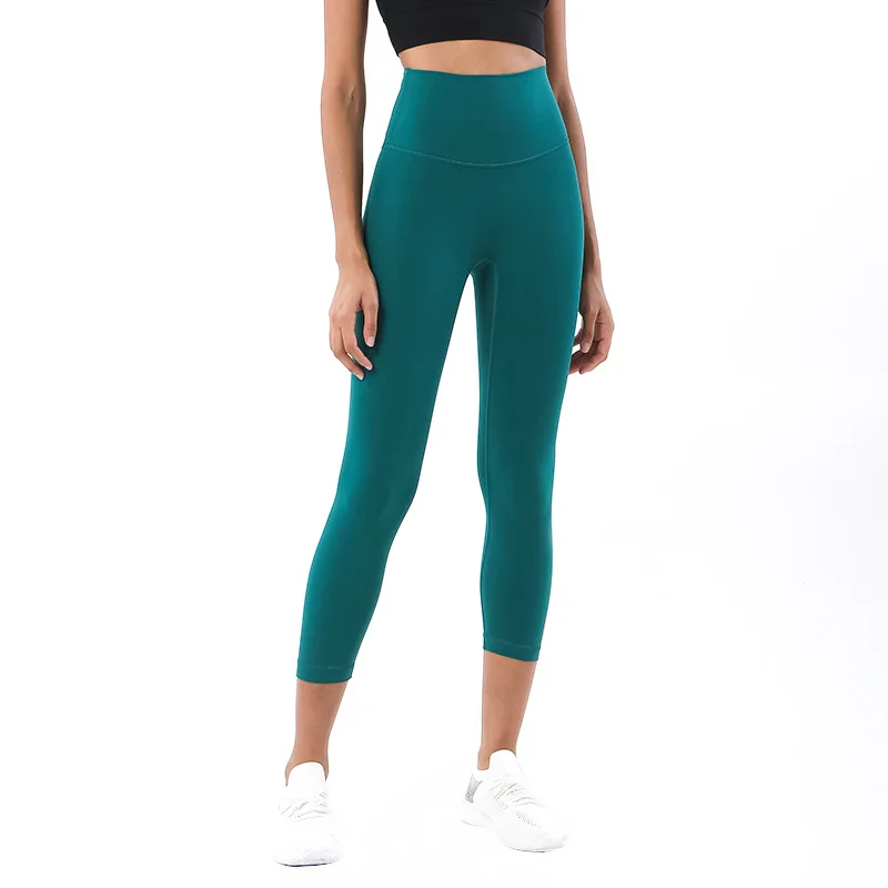 

China Supplier Hot Sale Solid Color Exercise Indoor Summer Sports Yoga Pants For Women