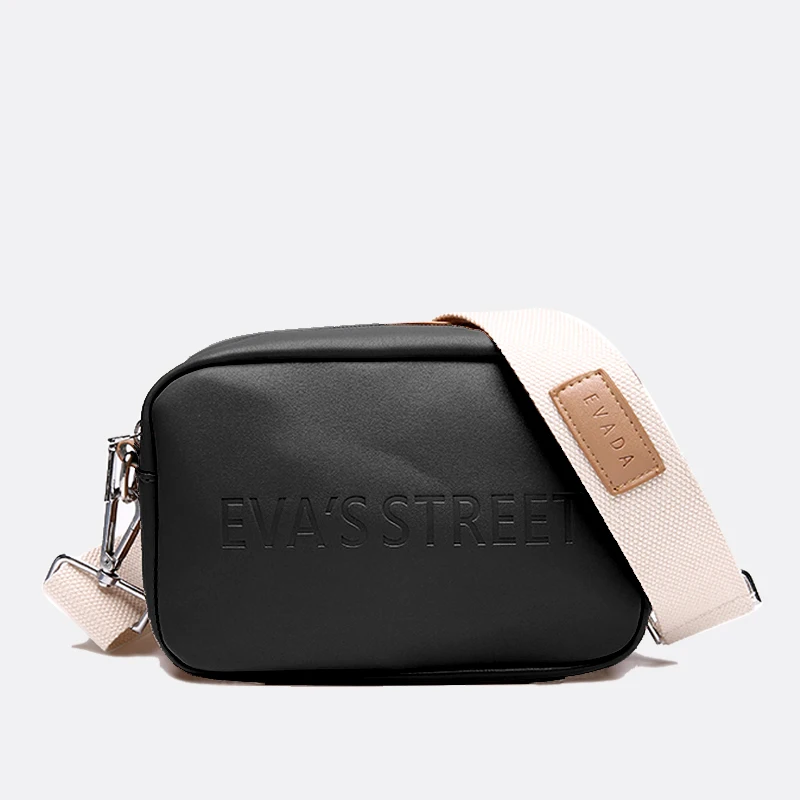 

Wholesale ladies shoulder bag letter flip simple square fashion women custom cross body bag