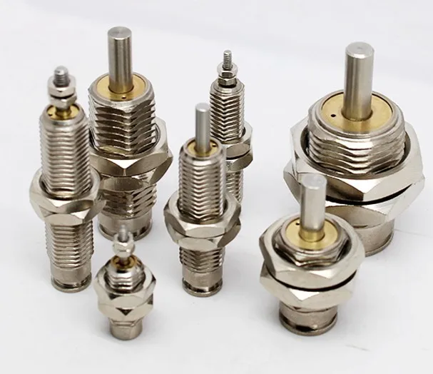 CJPB1015 Pin Cylinder Male Thread Single Acting CJPB Cylinder Recessed Installation External Thread for Small Machinery 