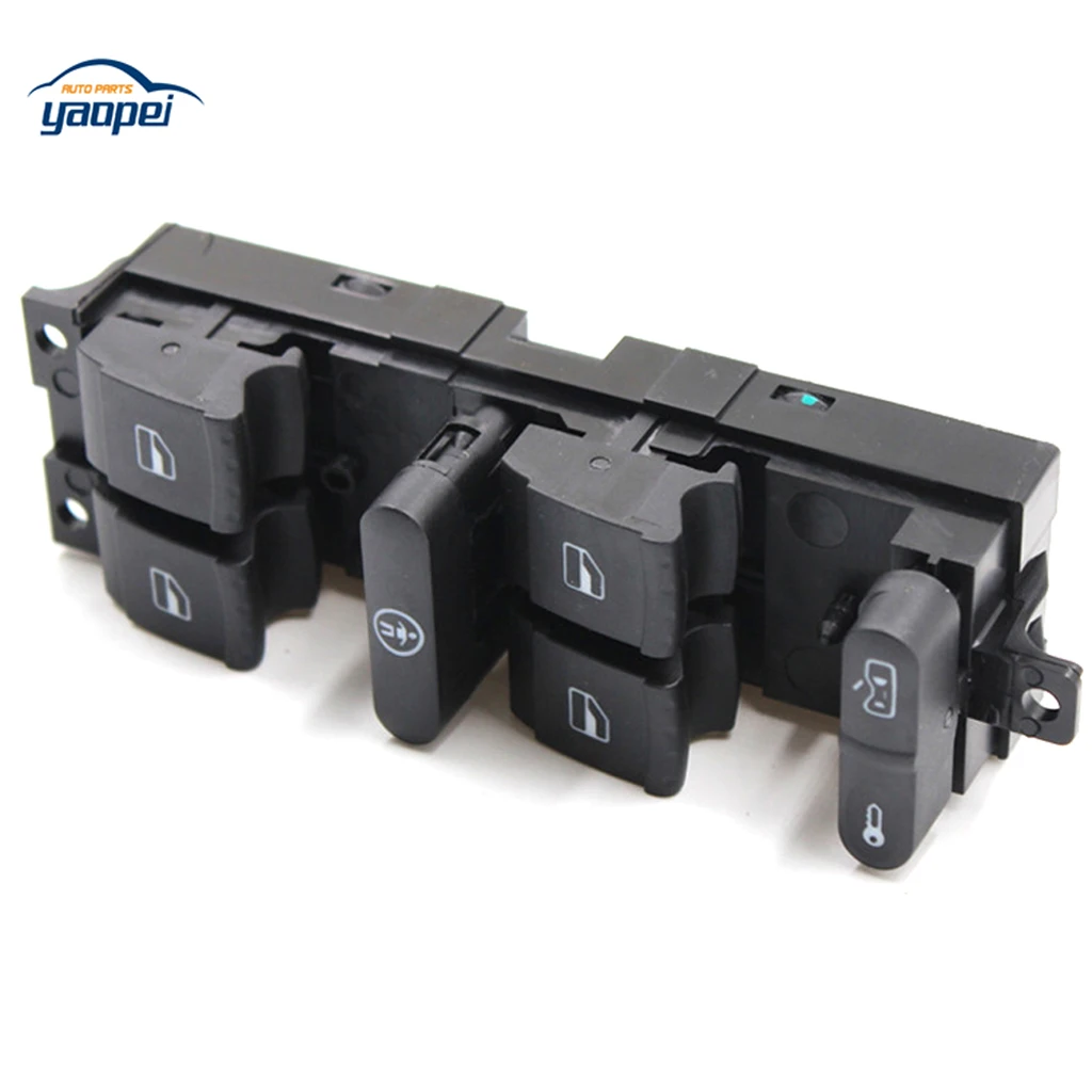 Car Electric Master Power Window Control Switch All Press Button For Vw ...