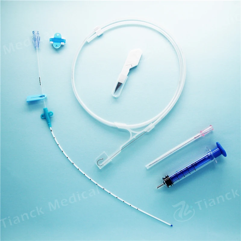 Single Lumen Cvc Disposable Medical Central Venous Catheter - Buy ...