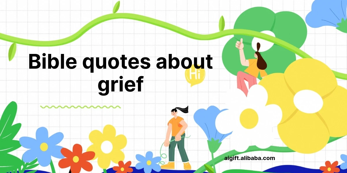 bible quotes about grief