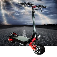 

Electric Scooters Adult Folding E Scooter 11 Inch Max Speed 85km/H Lithium Battery 72V 20AH 400W Double Motor Drive